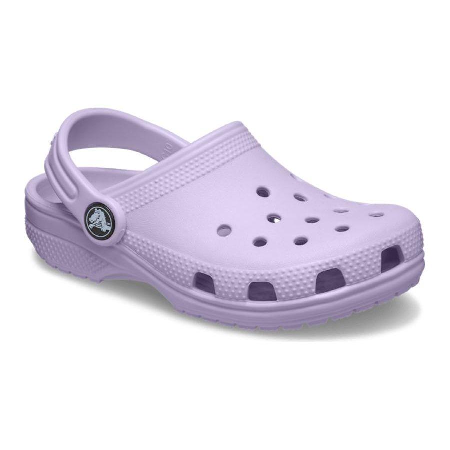 Crocs Classic Clog Slip-Resistant Durable Lightweight Sandals Kids sandals Light-Purple 206991-530