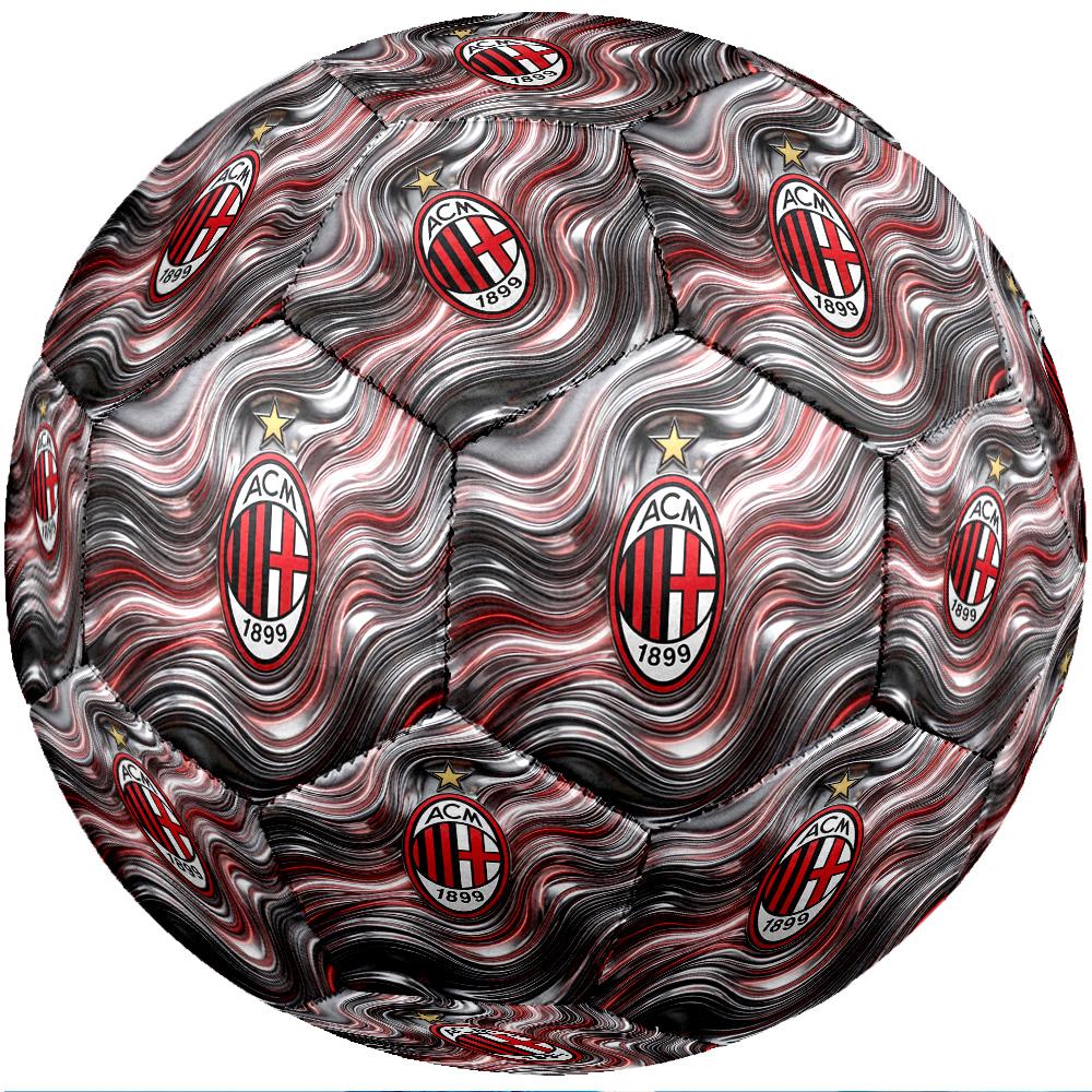 Pallone da calcio Tema AC Milan Taglia 5 Pallone da calcio Tocco Morbido Pallone da calcio per Allenamento Professionale per Sport all'Aperto