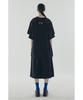 RECODE A-Line Slit Pleats Lining Skirt