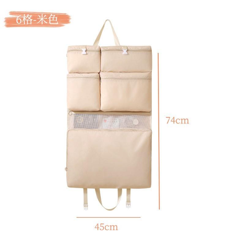 Hanging Travel Packing Organizers, Clothes Storage Bag with Handles, Luggage Suitcase Organizer, Wash Bag for Travel Accessories