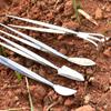 Garden Bonsai Tweezers Dual Head Bonsai Tool Gardening Plant Tweezers For Loosening Pressing Weeding Fertilizing Bonsai