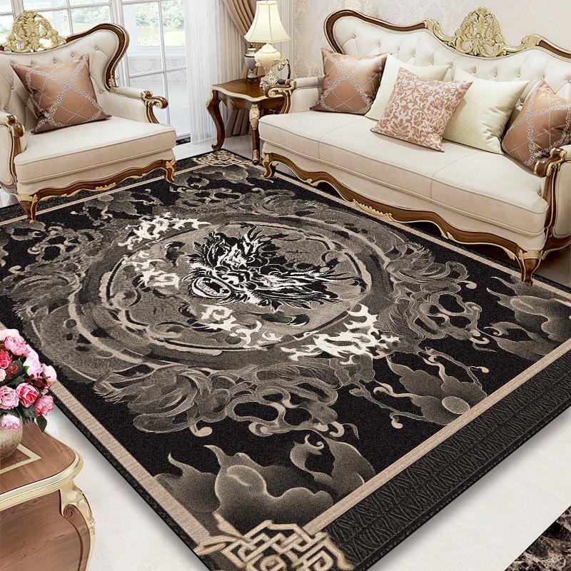 

Ковры в европейском стиле для гостиной, ковры большой площади для диванной зоны, для украшения спальни, коврик для пола в гардеробной, нескользящий входной ковер 60*90cm