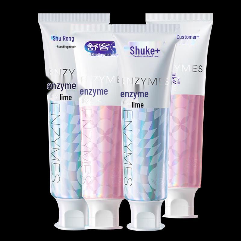 

Shuke French Enzyme Toothpaste 4-Pack (Lime & Cherry Blossom)