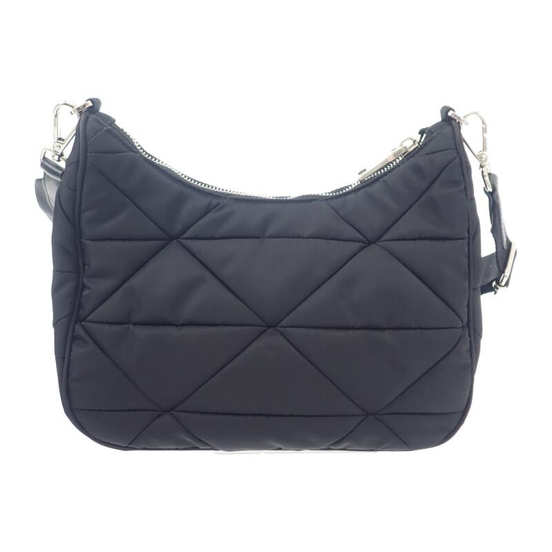 Prada 1BC151 Shoulder Bag Black Nylon Women