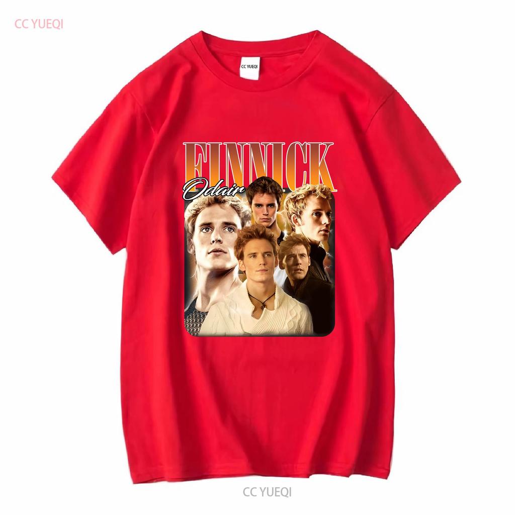 Limited Finnick Odair T Shirt Character Movie Series Actress Bootleg Ret long or short sleeves vintage Washed Breathable