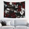 Halloween Gothic Tapestry Wall Hanging Hippie Fabric Wall Tapestry HAUNTED GARDEN Bohemian Decoration Room Home Decor Tapiz