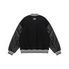 New MLB FW22 Baseball Jacket Unisex Black 3AJPF0124-50BKS