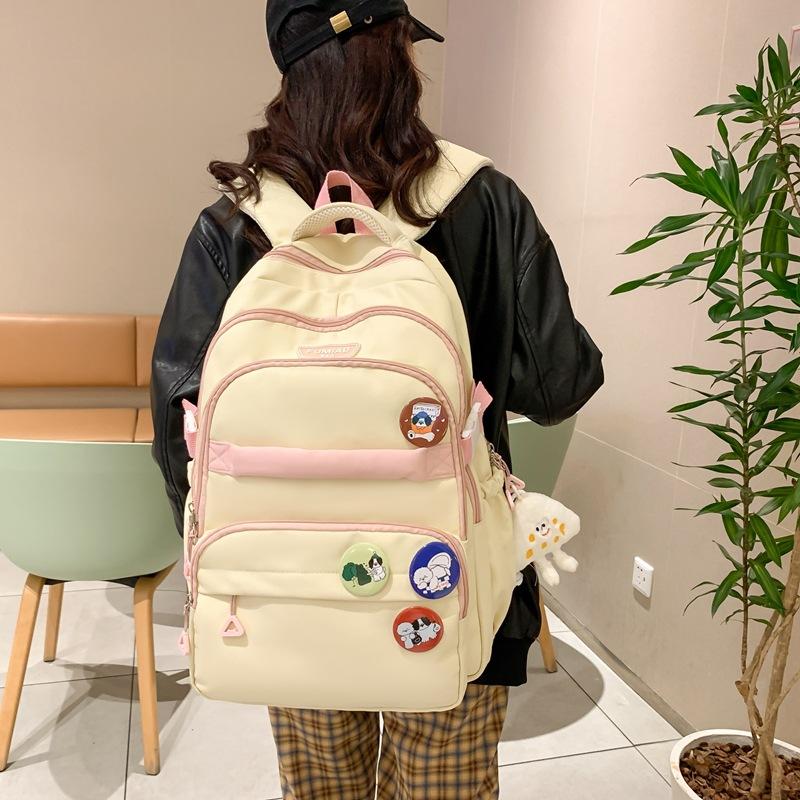 Цветной школьный рюкзак для девочек — фото 3