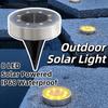 Solar Powered Buried Garden Light 8 LED Solar Underground Light LED Ground Lamp  Dusk To Dawn
