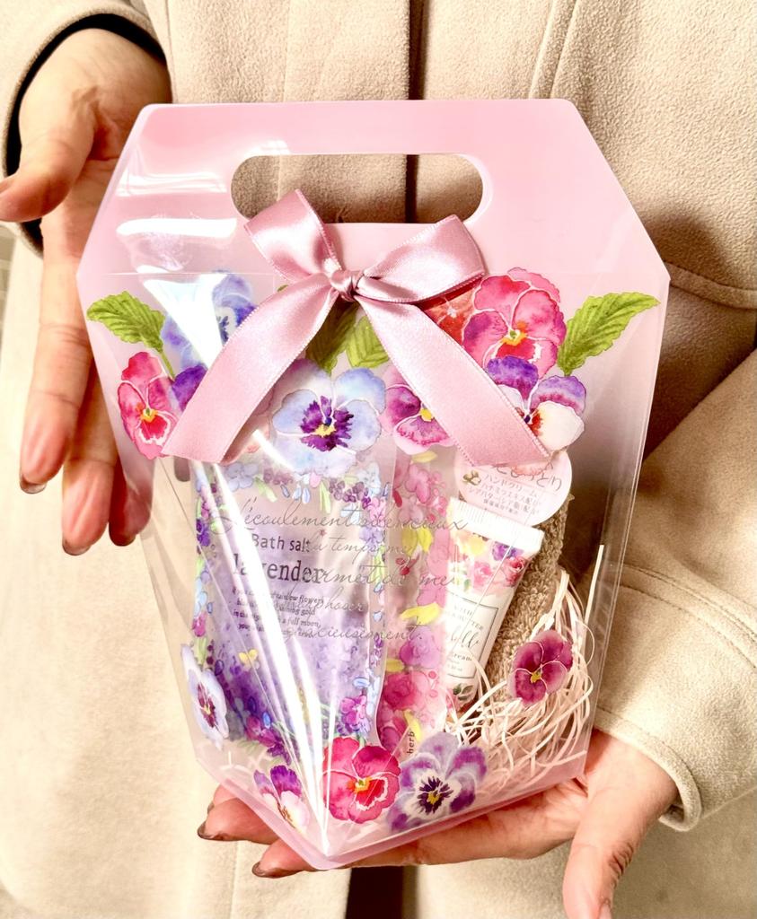 Flower Box Gift Set and Bath Perfect for or any A perfect gift for perfect for celebrating a new or as a thank A thoughtful gift for a new or new