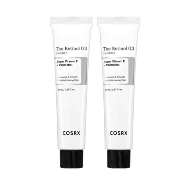 COSRX The Retinol 0.3 Cream 20ml – Pure Retinol 0.3%, Anti-Aging Cream, Pore & Elasticity Care / Wrinkle Care / Smoother Skin Finish