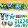Sprunki Foil Cartoon Balloons Colorful Wedding Festival Birthday Decoration