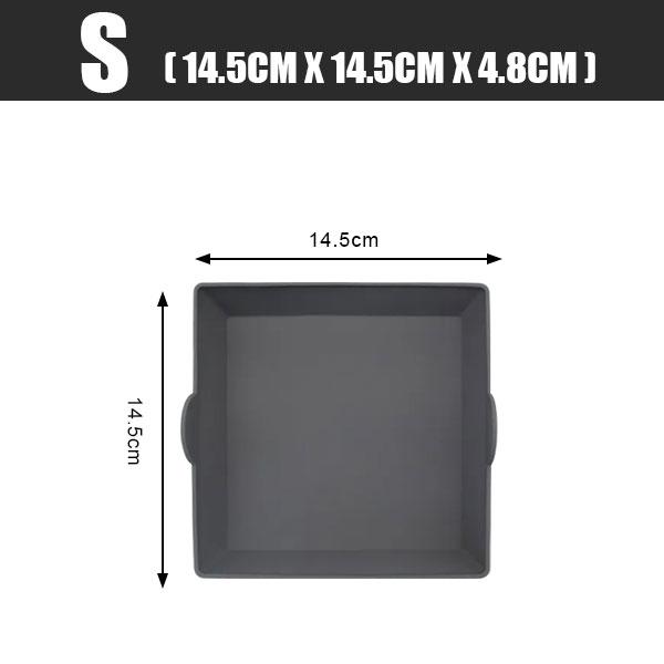 Air Fryer Silicone Baking Pan Nonstick Sheet Pan Dividers Cooking Bakeware Accessories Reusable Baking Trays For Oven Safe