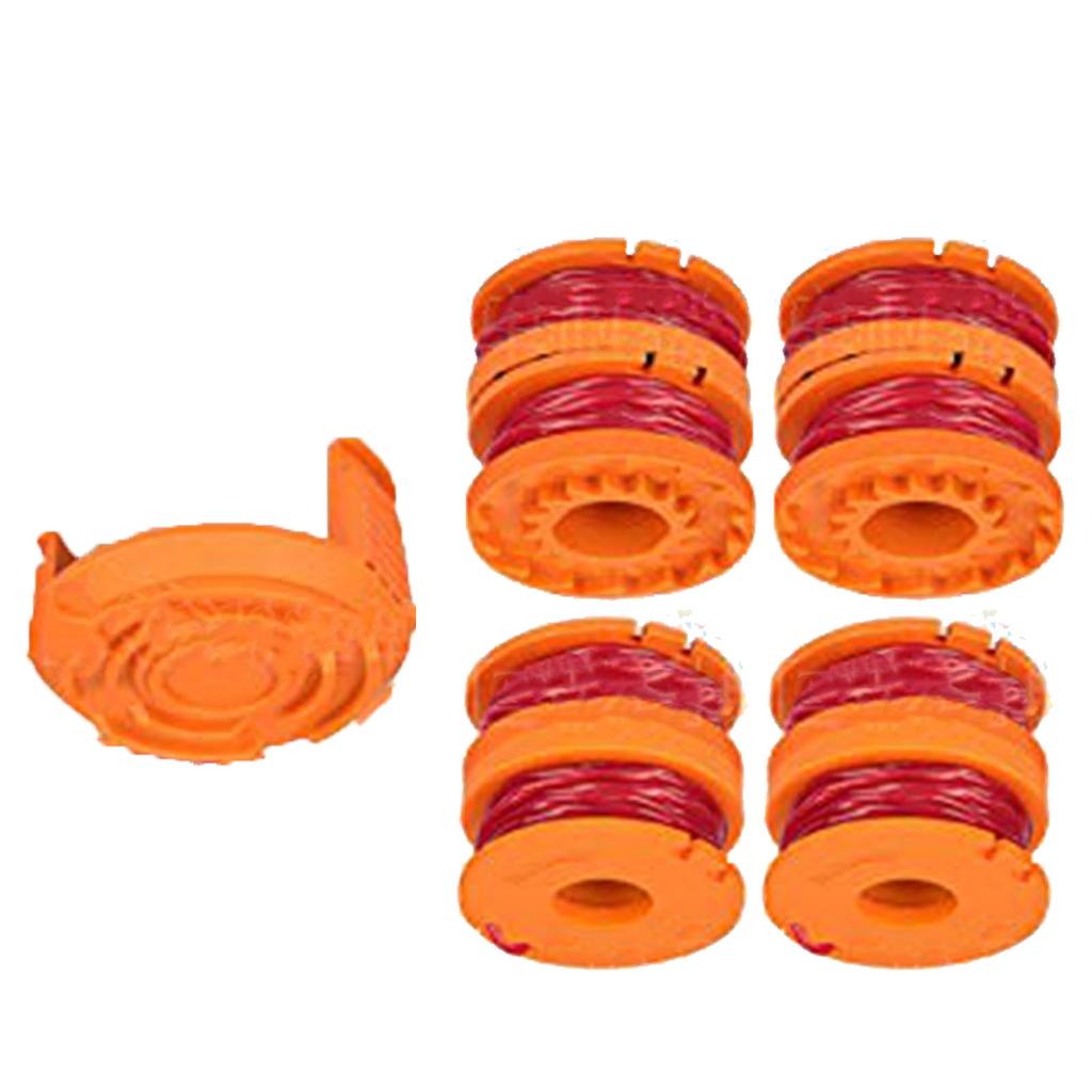 Replacement Spool and Line for String Trimmers Nylon Trimmer Spool Line Portable Practical Gardening Tool