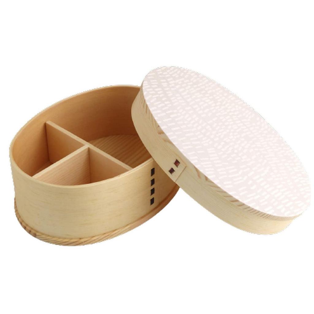 Magewappa Bento 18cm X X Urethane Kishu Current Model J-kitchens Box, 13.5cm 6.8cm, 700ml, Coating, Maki-e Design,