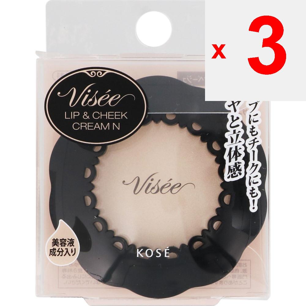 Kose VICE RICHET VICE LICHE Lip & Cheek Cream N SP-10 Pearly Beige 5,5 g Mund-Make-up Vicerische Eine kleine Menge auf die Fingerspitzen geben und auf den Lippen verblenden
