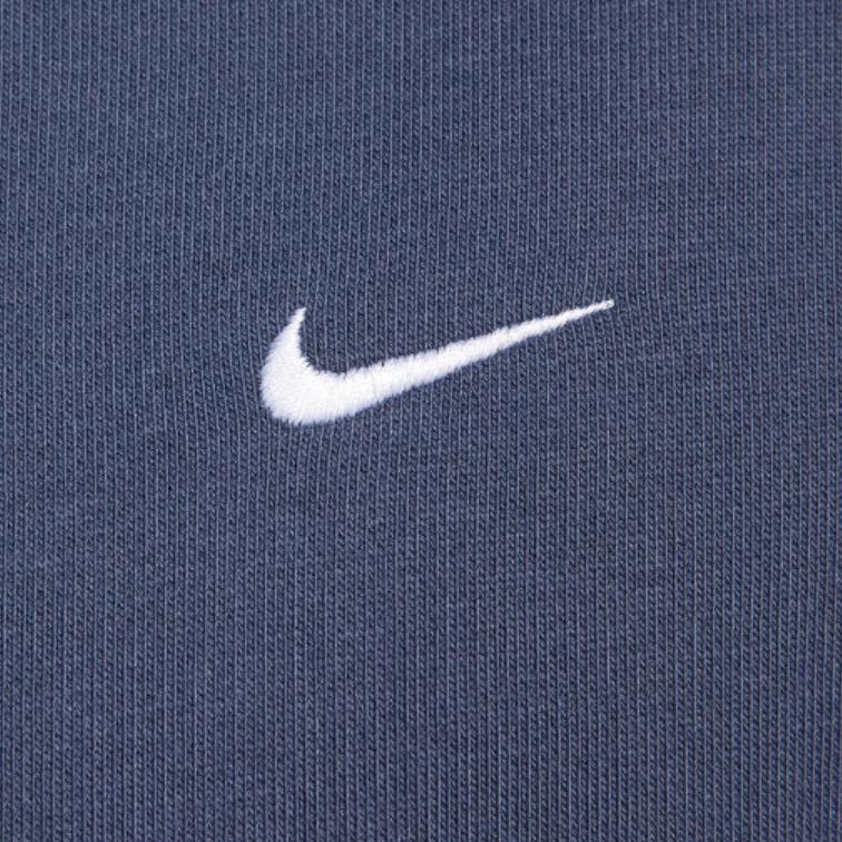 Nike Solo Swoosh Solid Color Hoodie Long Sleeve Men Tops Thunder-Blue DX1356-437