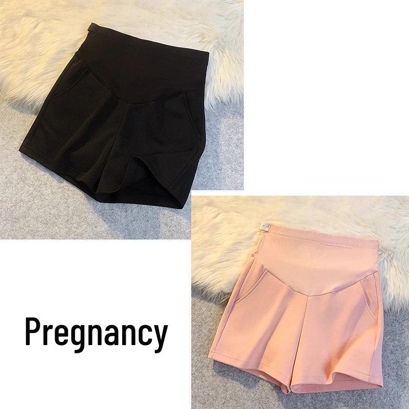 2026 Summer Maternity Shorts: Thin, Non-Constricting for Belly, Petite Wide-Leg Five-Point Pants