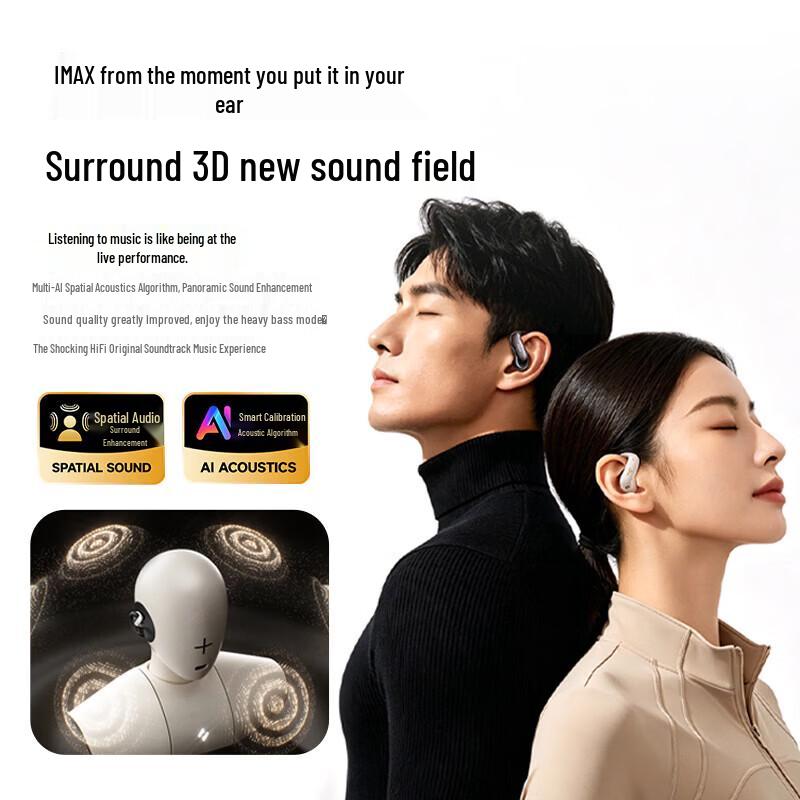 aigo SA09 Bone Conduction Open-Ear Bluetooth Sports Headphones