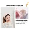 Honeyfluff - Chenille Animal Ear Face Wash Headband
