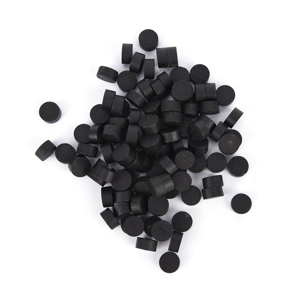 100 Stück Scheiben Durchmesser 10*5mm 10mm Scheiben Bauer Holz Spielfiguren Bunte Bauernschach Für Brettspiel Pädagogische Spiele Zubehör