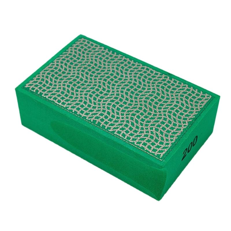 Stable Adamantite Coated Handheld Grinding Block Ergonomic Grip For Precise Trimming On Various Materials Workshop