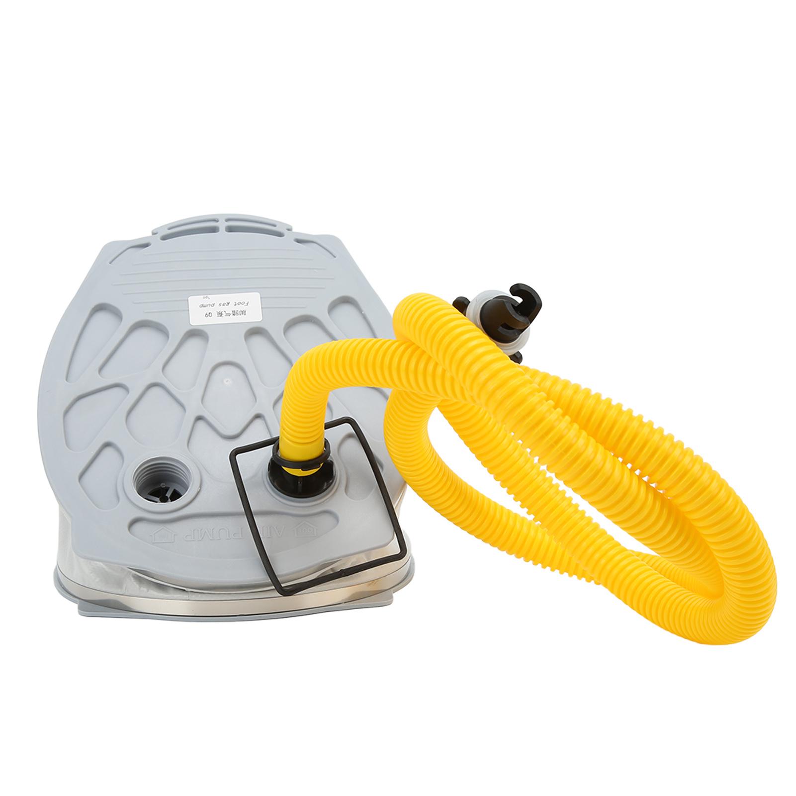 

Ножной насос одноступенчатый ножной насос большого объема для надувных лодок поддерживает накачивание и спуск воздуха