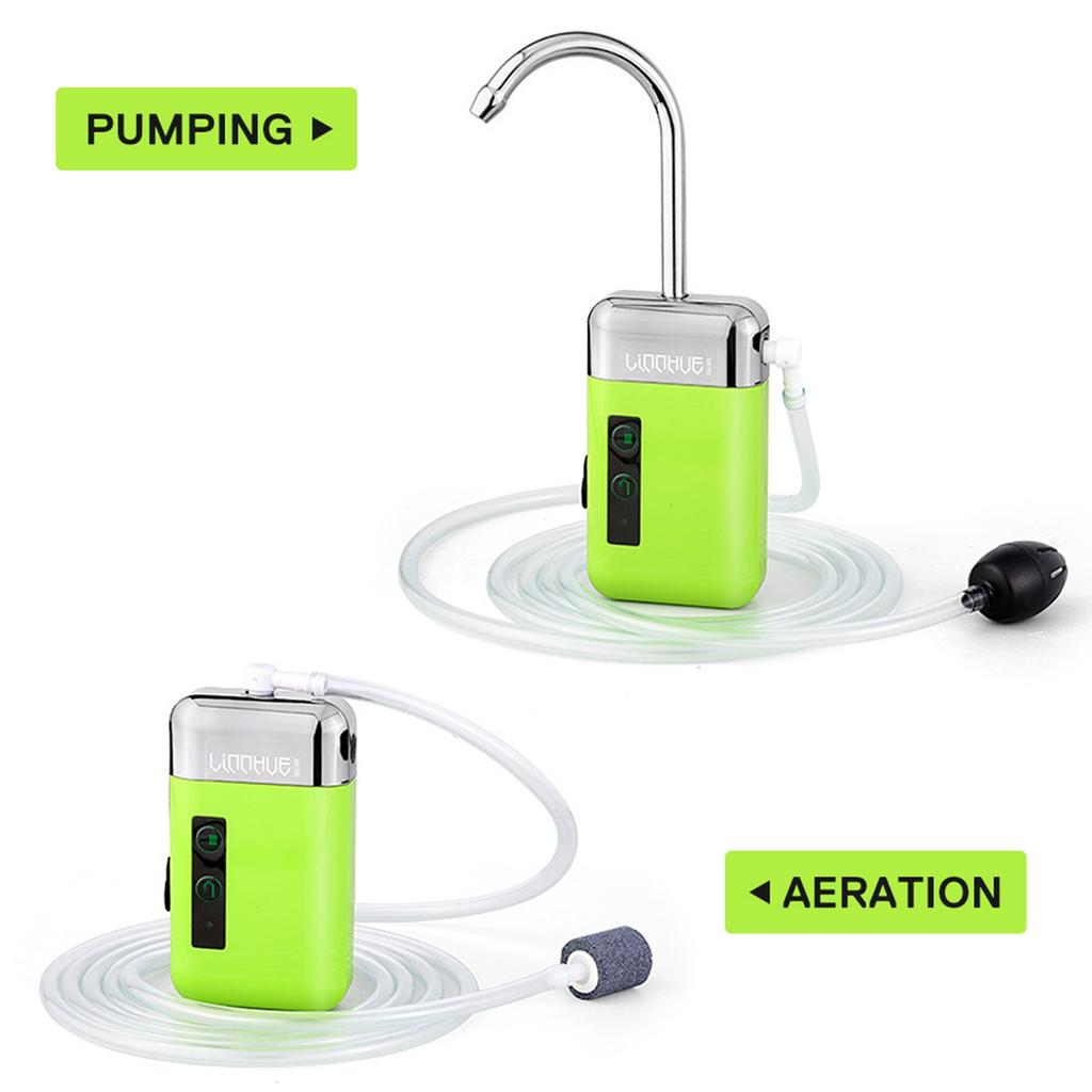 3-in-1 Multifuctional Oxygen Pump Automatic 3 Modes Automatic Inductive Pumping USB Charging Mini Air Pump