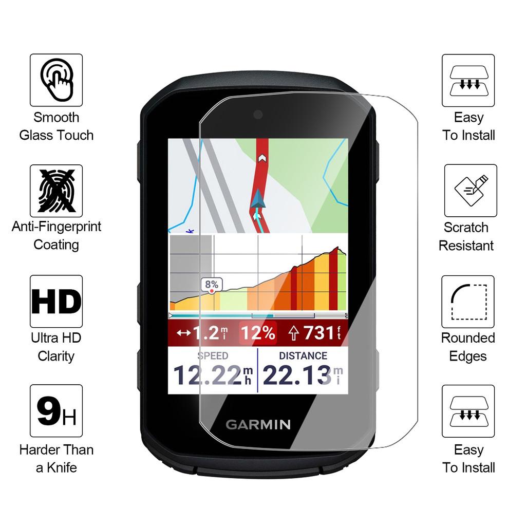2/4PCS Tempered Glass Screen Protectors for Garmin Edge 850/550 GPS Cycling Computer Cover 9H Hardness Anti-scratch Films