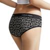 Calvin Klein CK96 Series Small Square Jacquard Cotton Half Coverage Underwear Women Underwear Space-Black White QF7295ADIV3