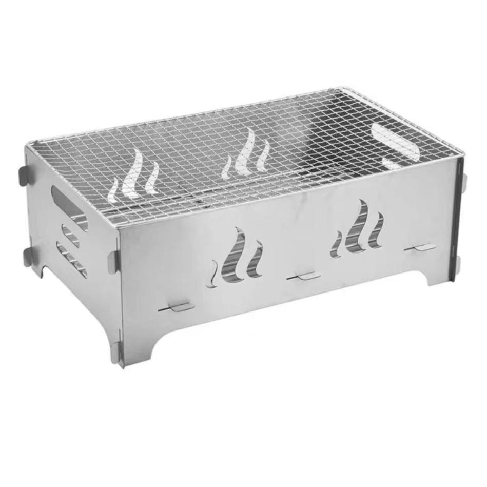 Folding Stainless Steel Portable Camping Grill
