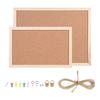 Wood Cork Display Panel Soft Memo Bulletin Board Home Decor Letter Message Boards