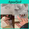 2022 New Minimalist Style Women's Ring Adjustable Copper Geometric Fashion Accessory
