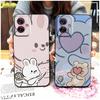 Waterproof Anti-knock Phone Case For MOTO G55 5G Protective Dirt-resistant Cute Graffiti Durable Cartoon TPU Soft Case