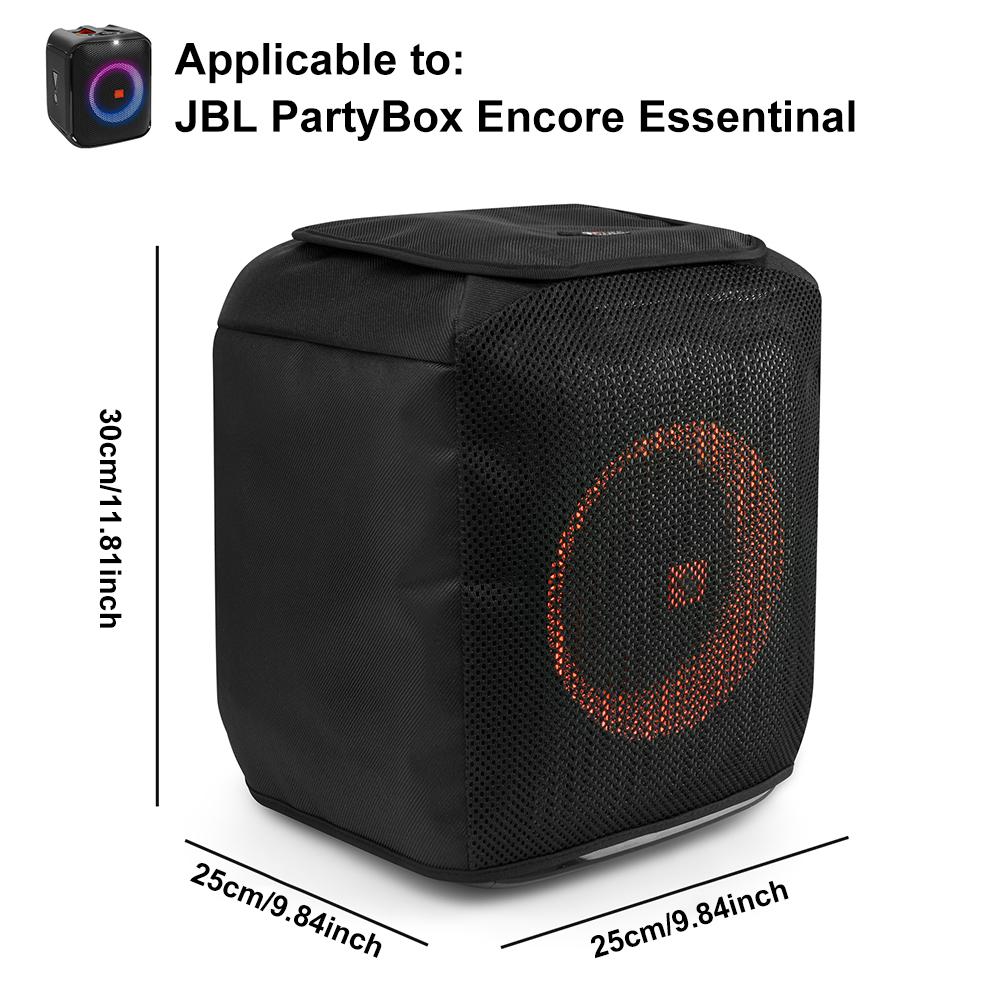 Speaker Cover with Side Mic Bag Protective Speaker Case Anti-Scratch Protective Cover for JBL PartyBox Encore Essential Speaker