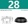 High-Temp Resistant Silicone Rubber Stopper with Card Slot Sealing Cap