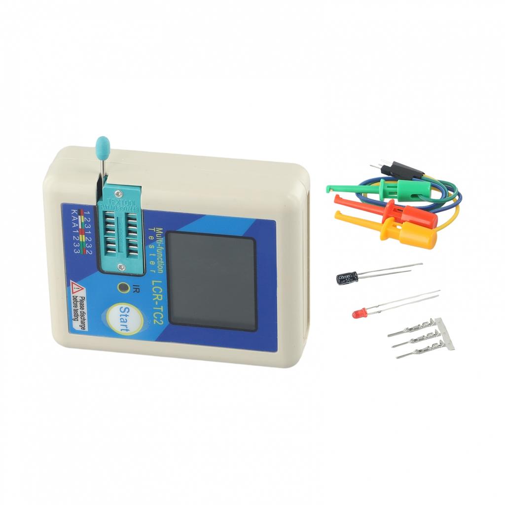 LCR TC2 Upgraded Transistor Tester Measure Components with Ease