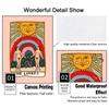Retro Lover Tarot Card Wall Art Canvas Painting Vintage Posters And Prints 70s Wall Pictures For Living Room Home Decoration