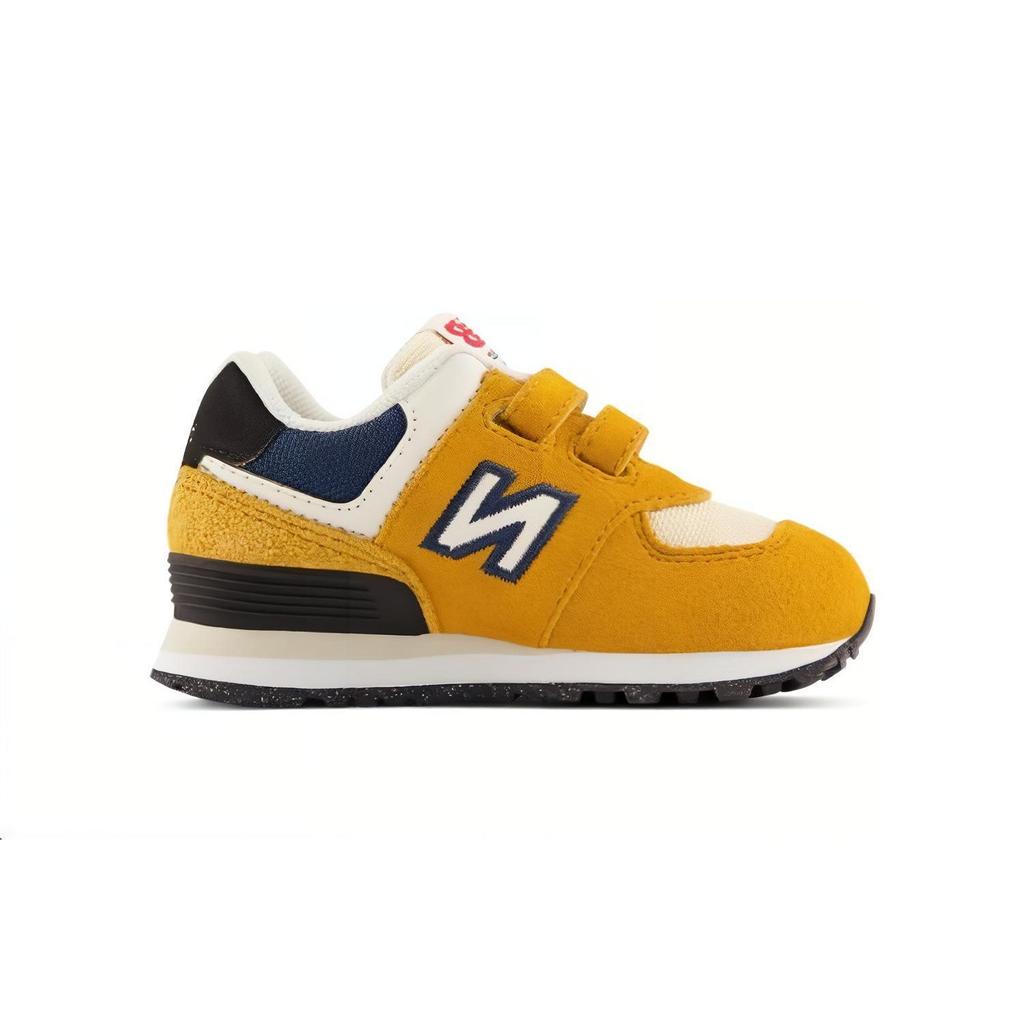 New Balance NB 574 Comfortable Versatile Durable Low-Top Walking Shoes Baby Shoes Yellow IV574CY1