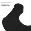 Haircut Neck Collar Soft Silicone Waterproof Hair Coloring Dyeing Neck Shawl Wrap for Barber Shop