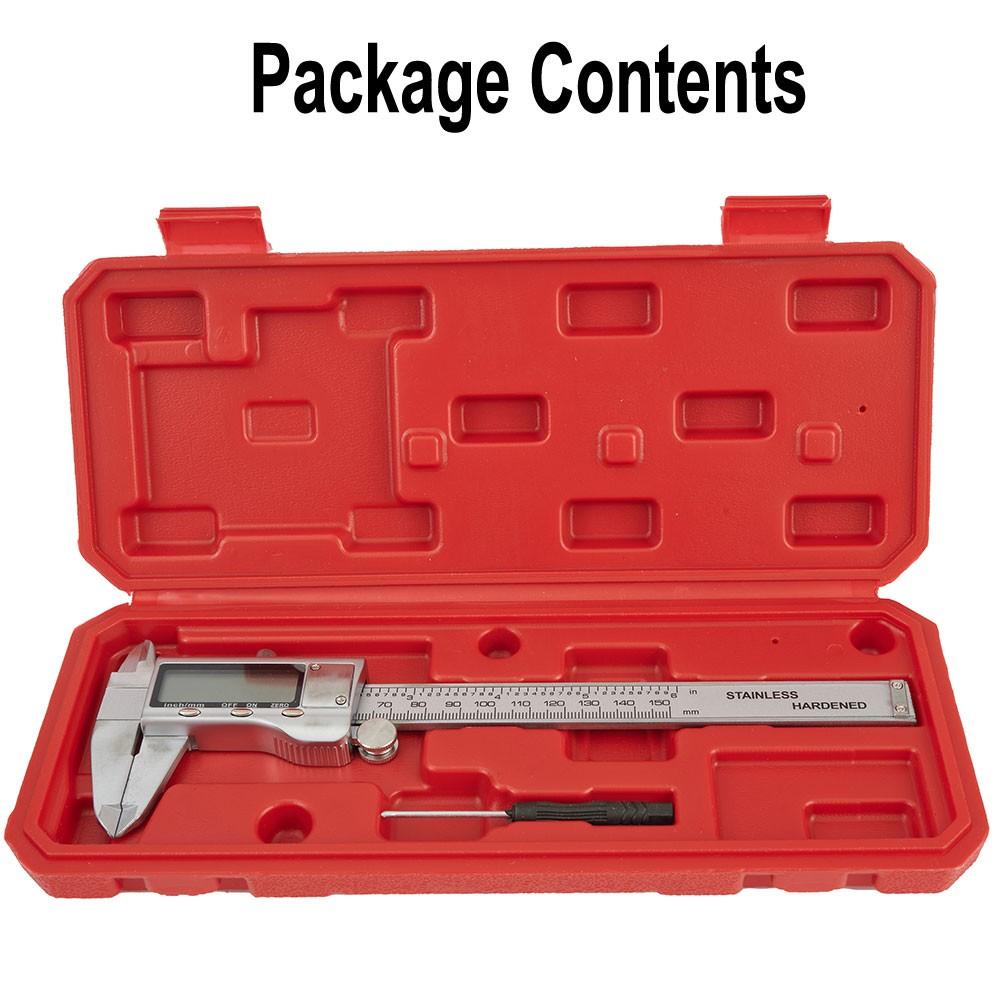 Stainless Steel Digital Vernier Calipers, High-precision Calipers 0-150