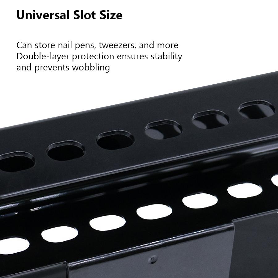 Acryl Wimpern Pinzetten Organizer Ständer, 8-Loch Aufbewahrungsregal Halter für Wimpernverlängerungswerkzeuge & Make-up Pinzetten