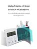 Multifunctional LCD Writing Tablet with Alarm Clock, Timer, Drawing Board, and Pen Holder