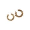 2Pcs Ear Cuffs for Women C-Shaped Ear Cuff Chunky Huggie Hoop Earrings Cartilage Upper Non-Piercing Cartilage Clip Cuff Earrings Jewelry