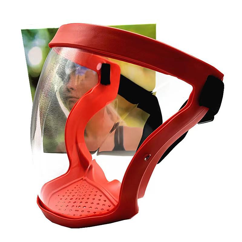 High-Definition Transparent Anti-Droplet Dustproof Protective Face Shield Goggles for Cycling