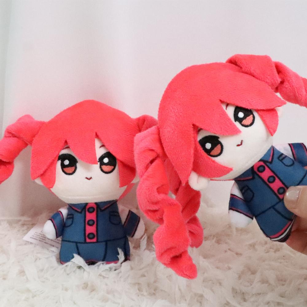 10cm Anime Peripherals Kasane Teto Cosplay Plush Toys Diva Vtuber Kawaii Stuffed Teto Toy Kids Adults Birthday Christmas Gifts