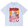 230 g/m² 100% Baumwolle Dandadan V26 Okarun Turbo Print Unisex Schweres Baumwoll-T-Shirt