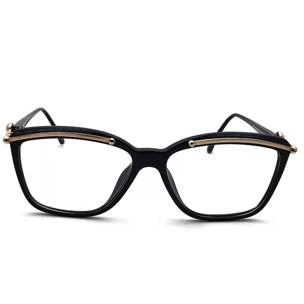 RSINC Picasso 3734 90 Black Square Glasses Frame – German Craftsmanship and Style | German Precision Design | Lightweight and Durable