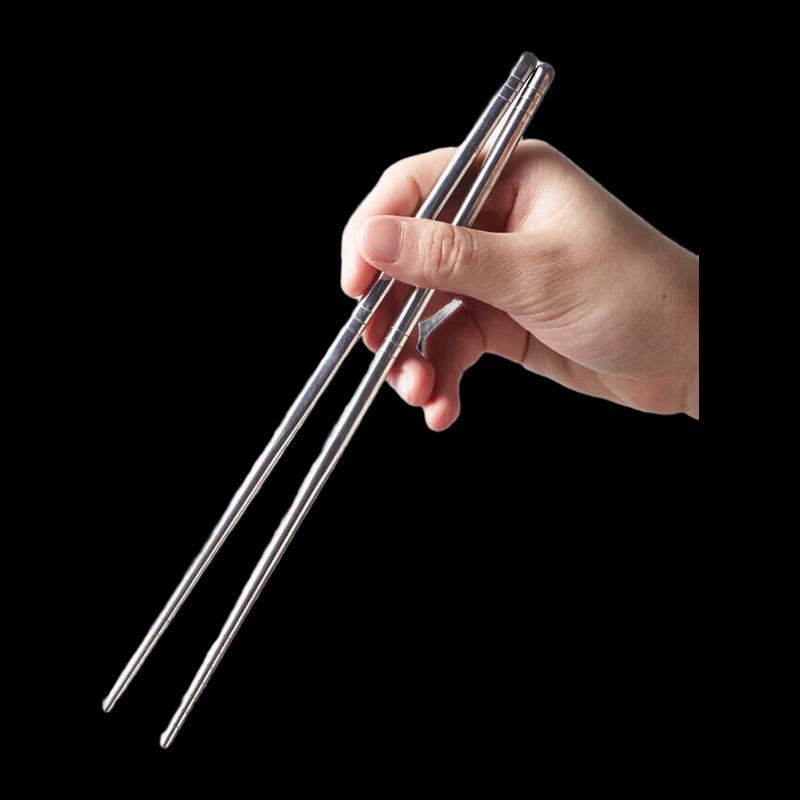 NHZHIW 304 Stainless Steel Chopsticks (10 Pairs)
