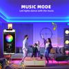 Small Home LED Controllers Auto Rhythm 100 Lighting Type Assistants Mobile Control for Automation